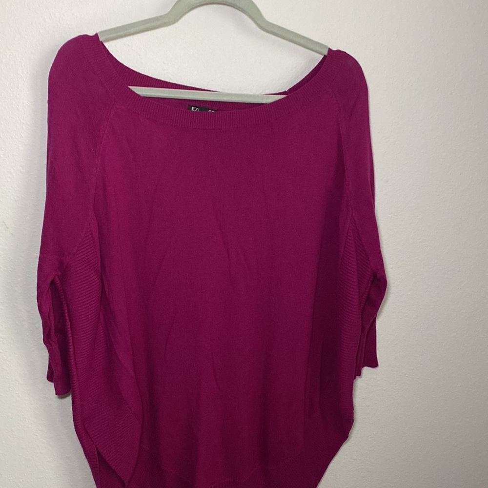 EXPRESS - PURPLE SWEATER - Picture 3 of 7